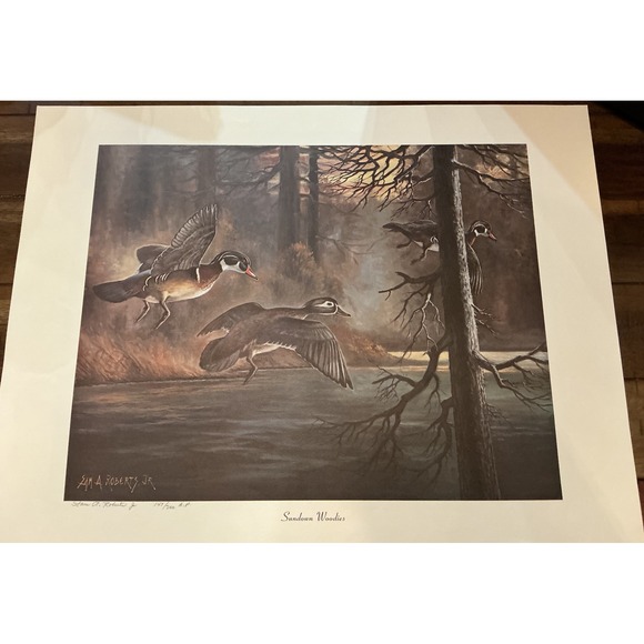 Other - Sam A. Roberts Jr. – "Sundown Woodies" Signed Artist's Proof